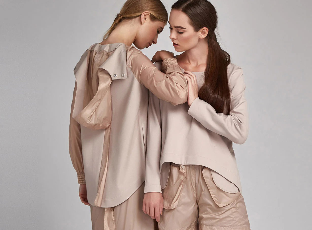 Soft Petal A-Line Day Dress